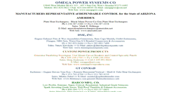 Desktop Screenshot of omegapwr.com