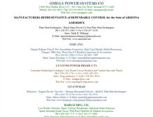 Tablet Screenshot of omegapwr.com